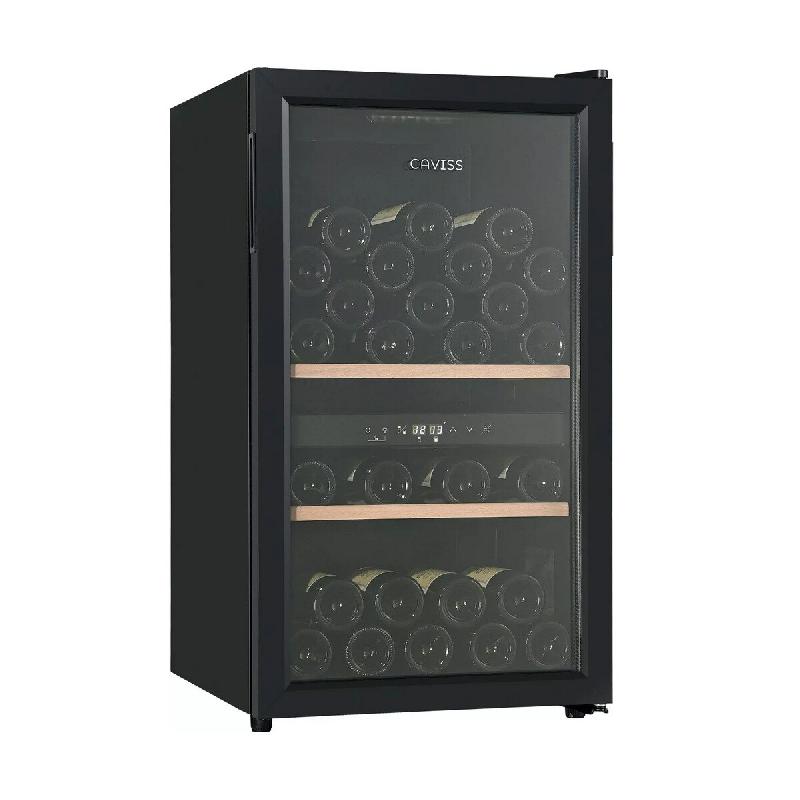 CAVISS Cave à Vin Multi-températures 56 Bouteilles CT2PL56CB - noir 3260449053150_0