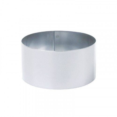 CERCLE À MOUSSE EN INOX PROFESSIONNEL MATFER - 120 MM DE DIAMÈTRE