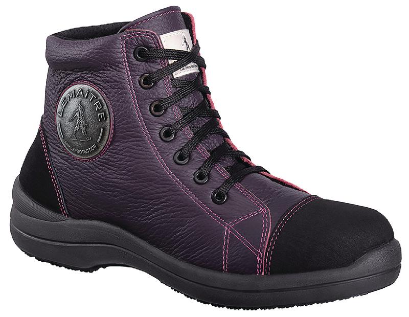 CHAUSSURES DE SÉCURITÉ LIBERTY HAUT S3 SRC PRUNE-42 - MANUTAN COLLECTIVITÉS