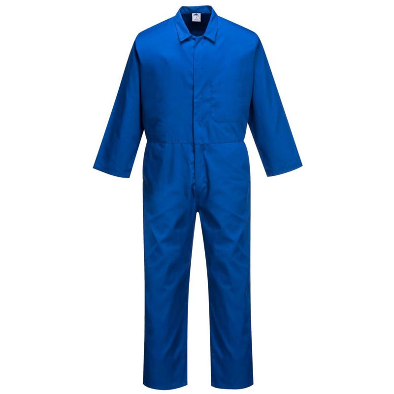 Combinaison De Travail Homme - Salopette Mécanique Blanc, Polycoton, 3XL