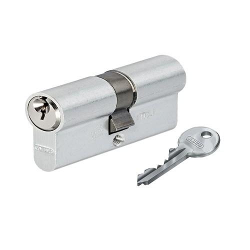 CYLINDRE DOUBLE ENTRÉE - S'ENTROUVRANT - 30 MM X 30 MM - TITALIUM - B5LT ABUS