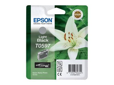 EPSON T0597 - NOIR CLAIR - ORIGINAL - CARTOUCHE D'ENCRE