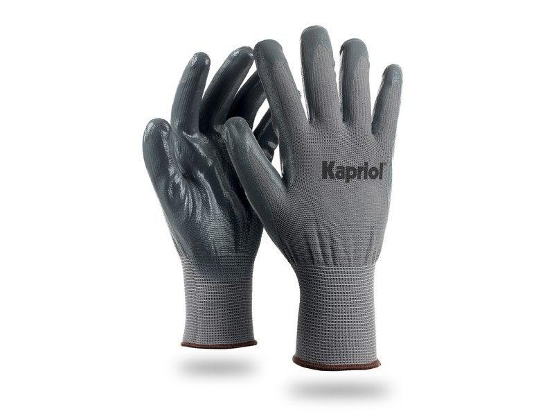 Gants de mécanicien Kapriol - Taille 8 - Polyester - Résistance à l'abrasion 4 et à l'arrachement 2_0