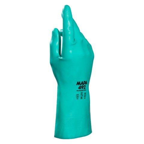 GANTS DE PROTECTION CHIMIQUE ULTRANITRIL 492 MAPA TAILLE 10 - LA PAIRE