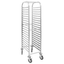Vogue Chariot échelle inox 20 glissières GN 1/1 toutes profondeurs - inox U376_0