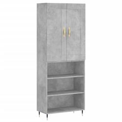 Helloshop26 - Buffet bahut commode armoire meuble de rangement organisateur cuisine salle de séjour salon haut 69,5 x 34 x 180 cm 02_0034646 - 300021_0