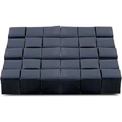 Hostelnovo del Valles - Serviettes Micropoint 10 x 10 cm Noires (3000 unités) - Papier recyclable et absorbant_0