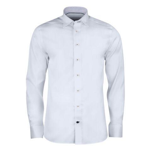 J.HARVEST & FROST RB122 TWILL CHEMISE REGULAR FIT HOMMES BLANC - TAILLE XXXL