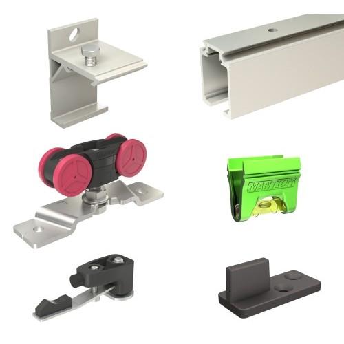 KIT SAF EVOLUTION RAIL 1.95 1 AMORTISSEUR 10/20KG MANTION