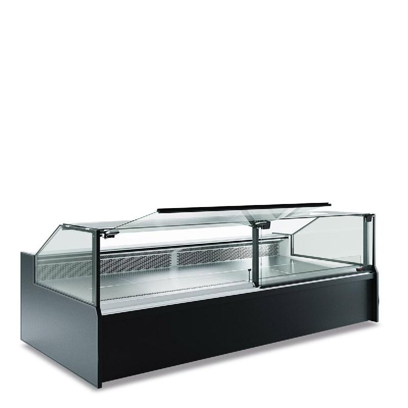 KLIMAITALIA Banque alimentaire ventilée. Réservoir inox AISI 304. Temp. 0/+10°C. Éclairage LED horizontal. Klimaitalia SAMA 190 XL - 2417_0