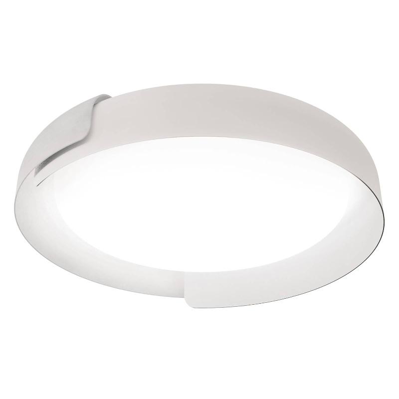 KDLN PLAFONNIER LED DALA, BLANC/BLANC, Ø 87 CM, À INTENSITÉ VARIABLE