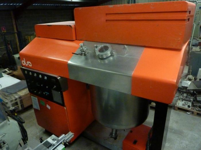 Mélangeur sous vide d'occasion OLSA Speedy500 - 500 litres - cuve basculante - double enveloppe chauffage vapeur_0