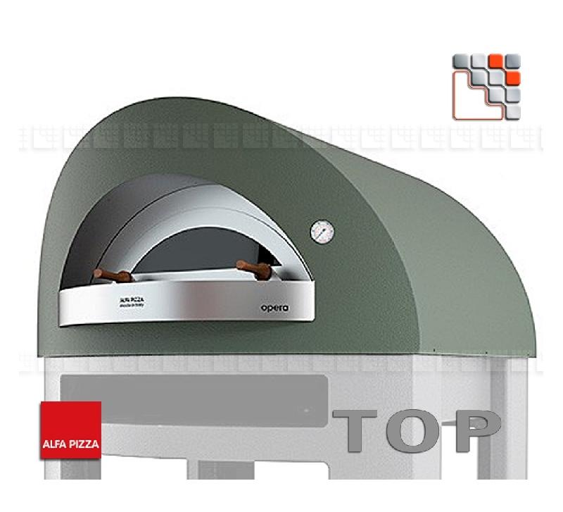 Opera - Four à pizza professionnel à gaz pour 8 pizzas - Alfa Forni_0