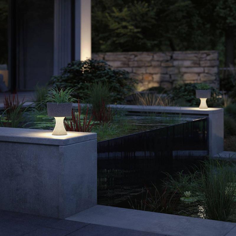 PAULMANN CONCREA LAMPE DÉCO LED, BAC À FLEURS