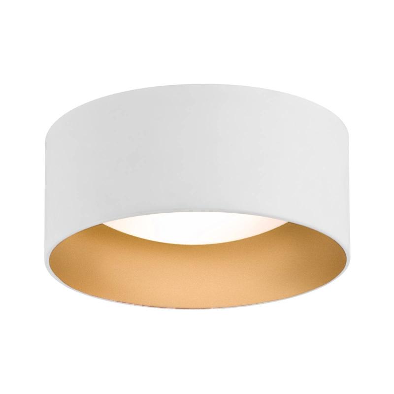 EULUNA MOSS PLAFONNIER, BLANC/DORÉ