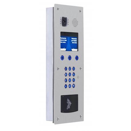 PLAQUE HBS INOX VIGIK PLAT - URMET PHBSILP