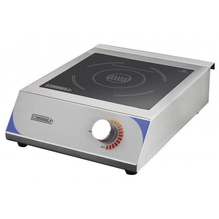 Plaque inox à induction digitale & bouton, 3500 W, 220 V - MONO_0
