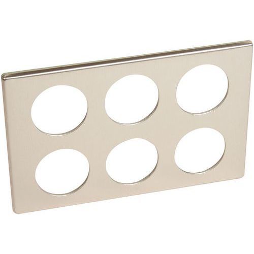 PLAQUES DE 2 X 3 POSTES AVEC UN POIDS DE 129G - LEGRAND