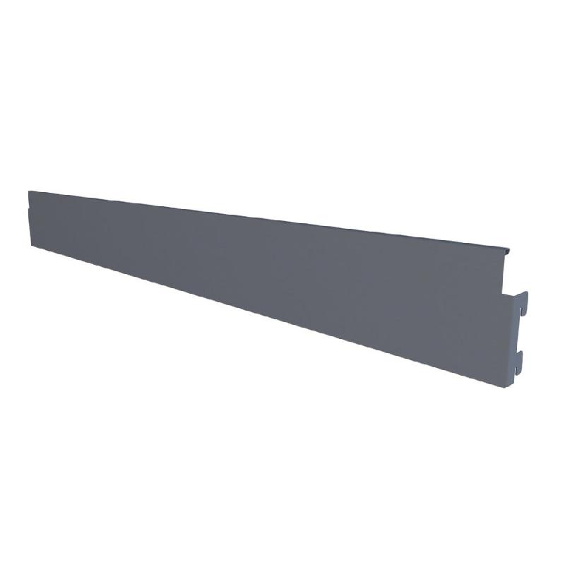 Plinthe pour gondole GP25 avec pieds H11,5 cm anthracite L133 cm_0