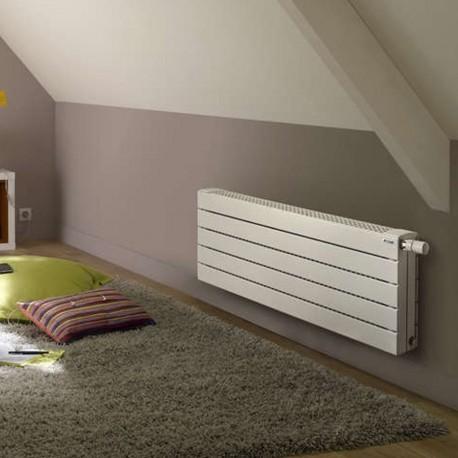 RADIATEUR CHAUFFAGE CENTRAL ACOVA - FASSANE PACK VLXD HORIZONTAL DOUBLE À AILETTES 922W VLXD-051-060