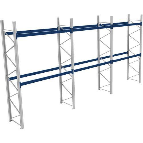 RACK 1 DÉPART + 2 SUIVANTS LXLXH 2700X8600X4500 800KG 2 NIV - BITO