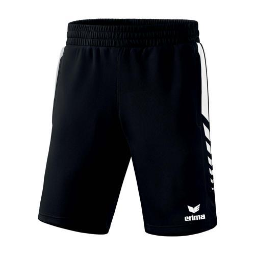 SHORT ENFANT - ERIMA - WORKER SIX WINGS NOIR/BLANC