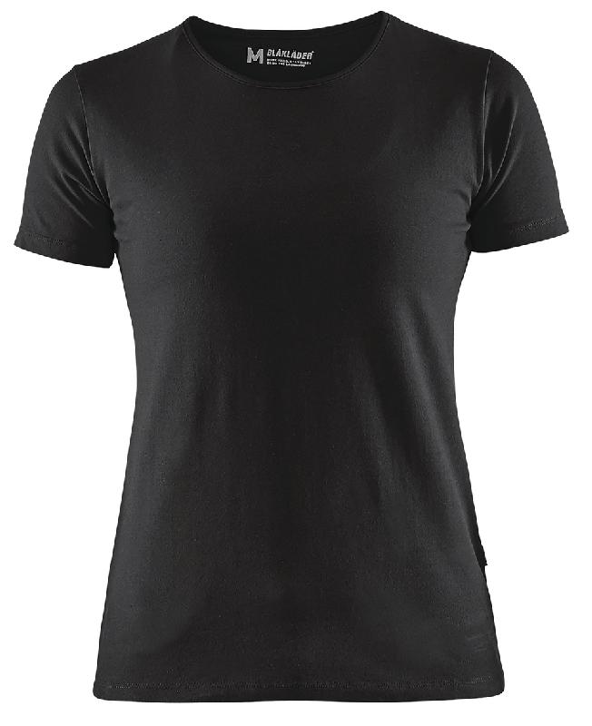 T-SHIRT FEMME NOIR TAILLE L - 330410299900L - MANUTAN COLLECTIVITÉS
