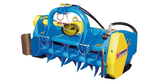 TCK broyeur forestier en acier - Zanon - pour vignes et vergers avec alimentation hydraulique_0