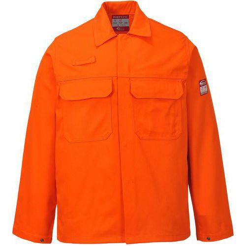 VESTE DE SOUDEUR BIZWELD BIZ2 - ORANGE - S - PORTWEST