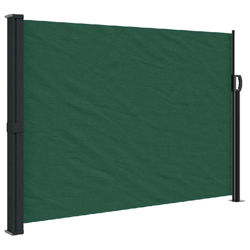 VidaXL Auvent latéral rétractable vert foncé 140x600 cm Modèle Sirius Évasion - 4004515_0