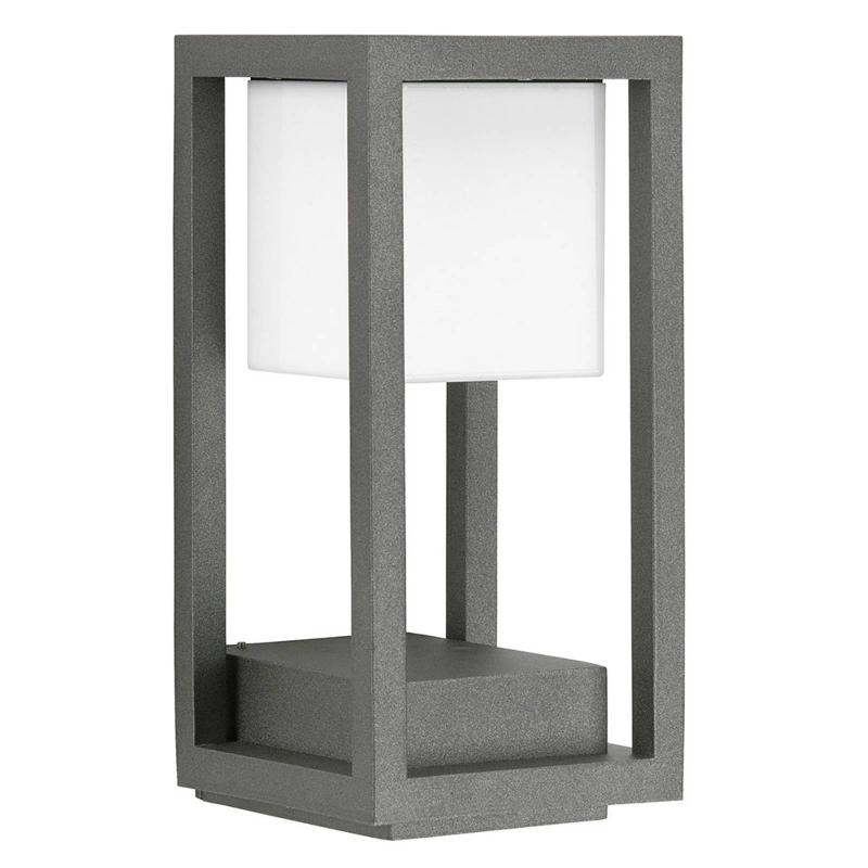 ALBERT LEUCHTEN APPLIQUE MURALE LED WALI EN FORME DE PARALLÉLÉPIPÈDE OUVERT, ANTHRACITE