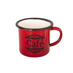 Antic Line Créations Tasse à café rouge Ø7cm - 3700408006488_0