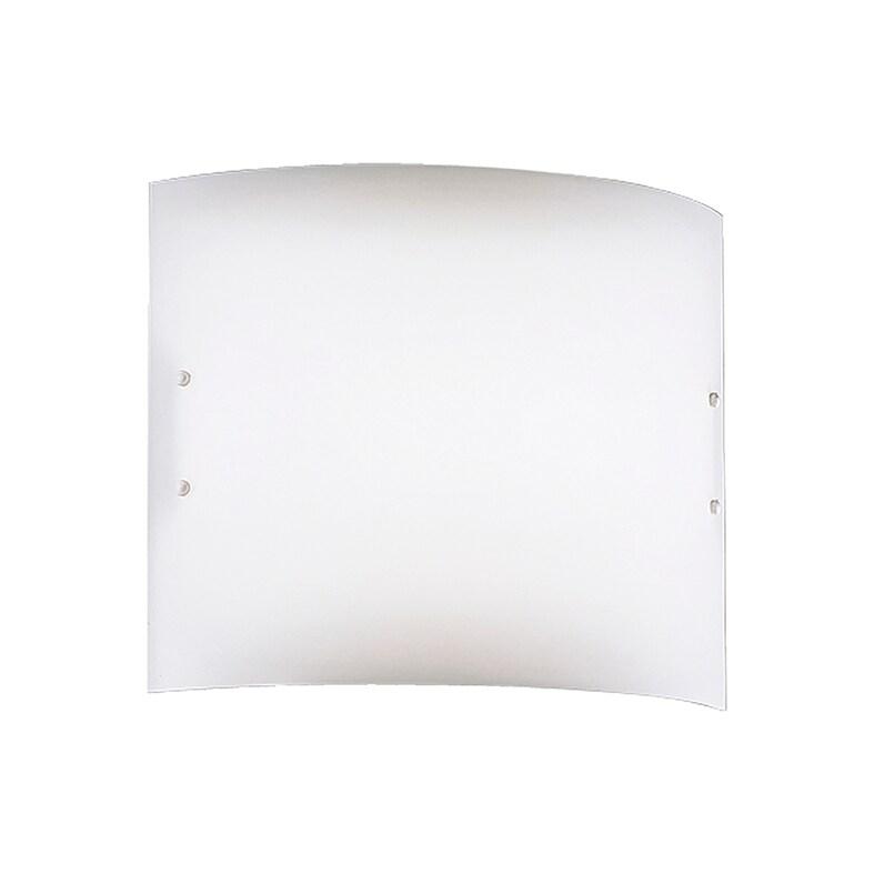 Applique Scilla 36Cm E27 En Méthacrylate Opale Satiné, Applique Et Plafonnier D'Intérieur Ip20, 75W, Coloris Blanc - Rossini Illuminazione - blanc_0