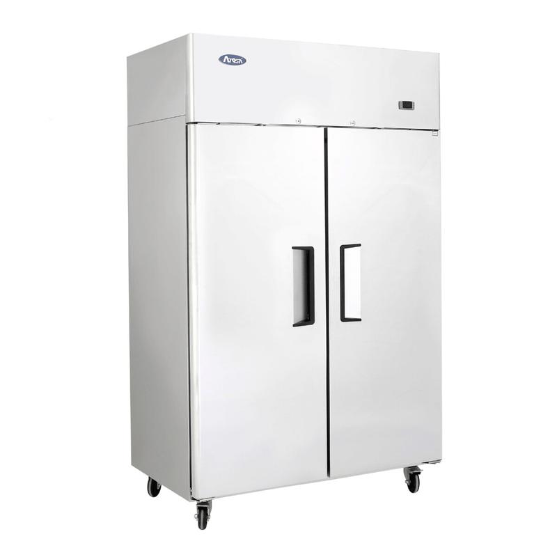 Armoire positive Atosa YBF9218GR en acier inoxydable - 900 litres - 220-240 V_0