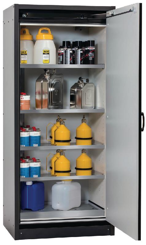 ARMOIRE SÉCURITÉ Q-CLASSIC-30 Q30.195.086.WDR GRIS/ARGENT - MANUTAN COLLECTIVITÉS