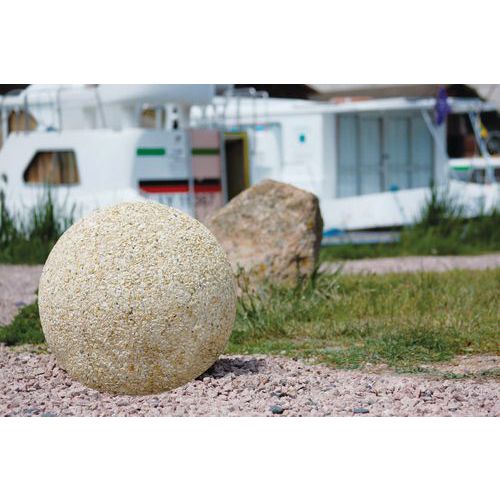 BORNE CITÉA GRAVILLONS LAVÉS BEIGE