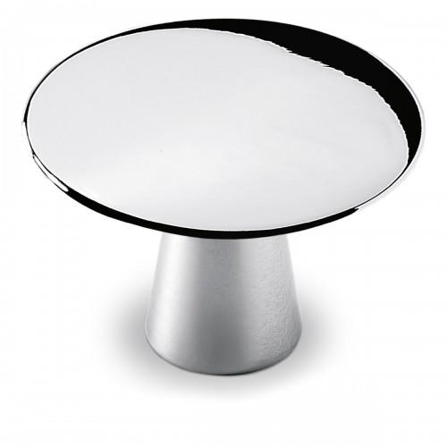 BOUTON DE MEUBLE ROND ISSA - HAUTEUR 27 MM - D 40 MM - PAR 4 - CHROMÉ BRILLANT HETTICH