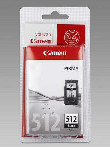 CARTOUCHE CANON PG-512 NOIRE POUR IMPRIMANTE JET D'ENCRE - CARTOUCHE AUTHENTIQUE