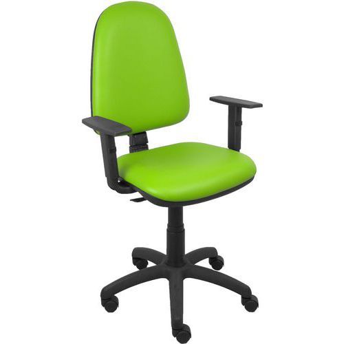 CHAISE AYNA SIMILICUIR BRAS RÉGLABLE - PISTACHE - PIQUERAS Y CRESPO