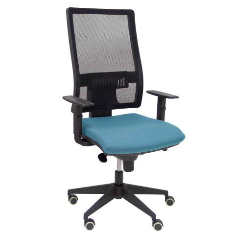 CHAISE DE BUREAU HORNA - BLEU CIEL