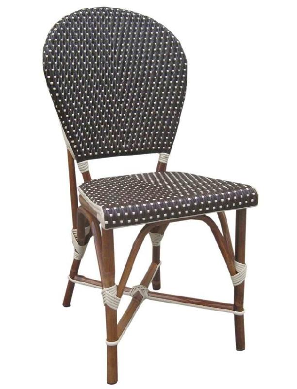 Chaise Talma - assise et dos tressés - rotin noyer ou naturel_0