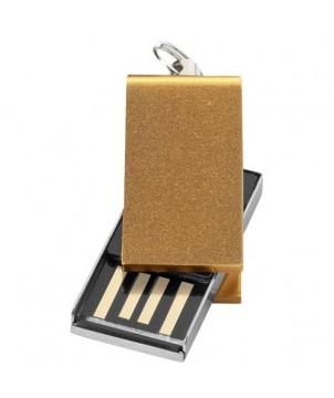 CLÉ USB MINI PREMIUM 32 GB - DORÉ - CLÉS USB PUBLICITAIRES PERSONNALISÉES