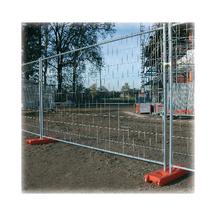 Clôture de chantier Heras M300 - acier galvanisé, 4 tubes, 3,5x2m, sans plot avec collier_0