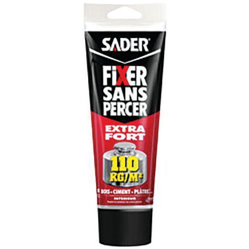 COLLE MASTIC RÉSISTANTE POUR FIXER SANS PERCER 200ML