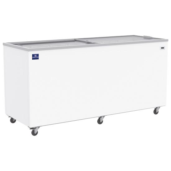 Congélateur bahut vitré couvercles coulissants avec capacité 490 l ... - PBCZ0012/S_0