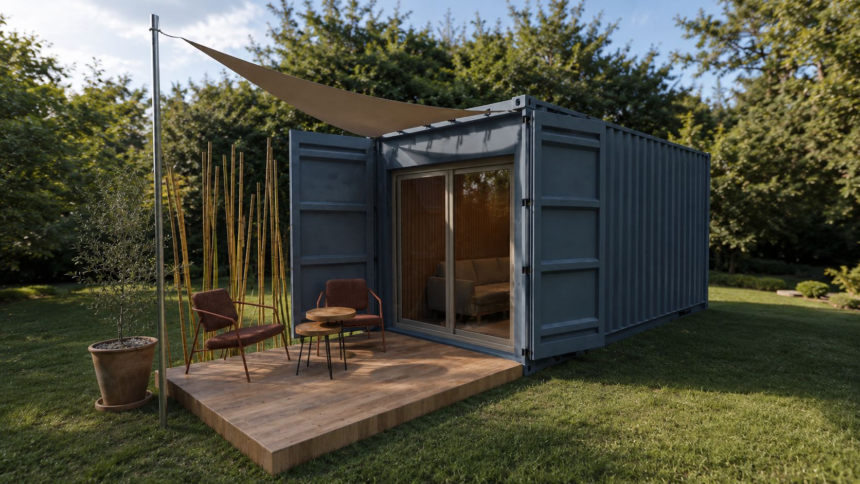 Container aménagé sur mesure – Bureau, local technique, vestiaire ou espace de stockage_0