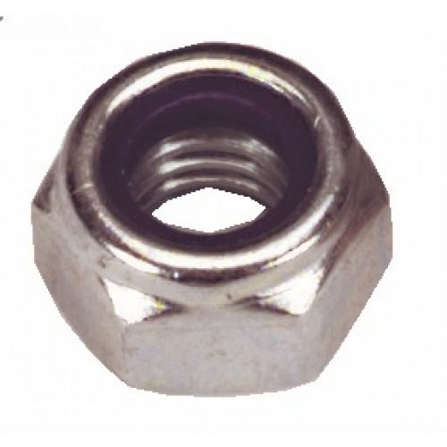 ÉCROUS DE SÉCURITÉ HEXAGONAUX AUTO FREINÉS - DIAMÈTRE 18 MM - 25 PIÈCES VISWOOD