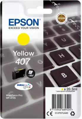 Epson WF-4745 cartouche d'encre 1 pièce(s) Original Rendement élevé (XL) Jaune_0