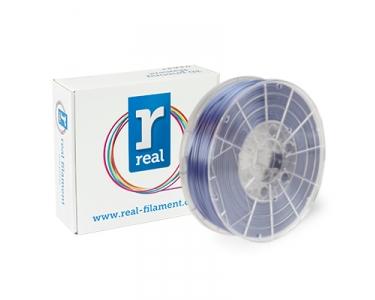 Filament 3D PLA Satin Real - diamètre 1.75mm, 500g, bleu (sky)_0
