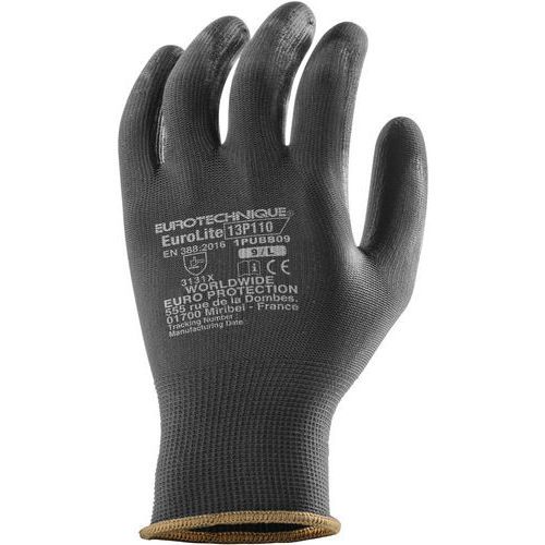 GANTS DE MANUTENTION EUROLITE 13P110 J13 - NOIR - 11 - COVERGUARD